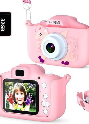 Детский цифровой фотоаппарат astgmi c3 (розовый)