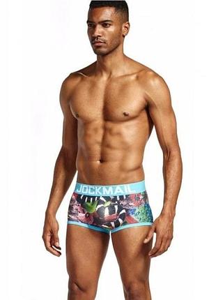 Разноцветные мужские боксеры jockmail