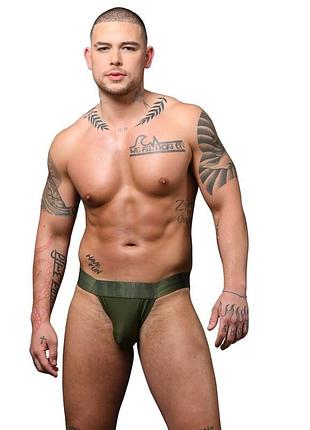 Мужские трусы танга от бренда andrew christian military brief