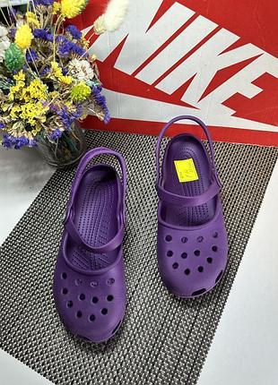 Оригинальные шлепанцы crocs 5