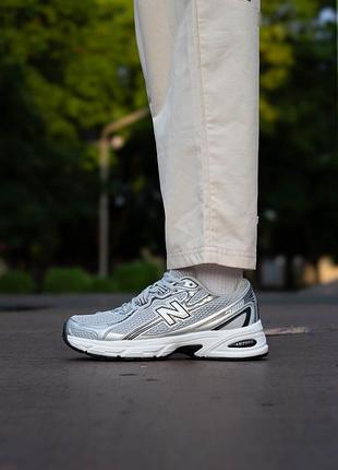 Чоловічі кросівки new balance 740 grey silver