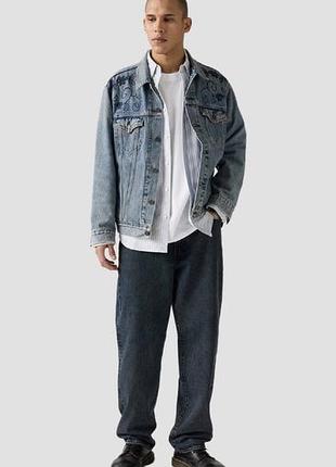 Levi's 568 w34 l32 loose fit premium 100 % denim - 3890 грн .