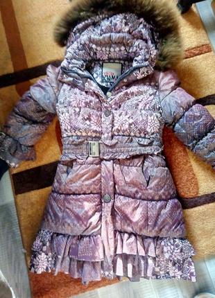 Пуховик пальто для ребенка.8 фото