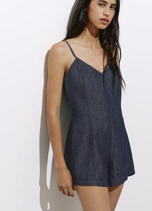 Джинсовий комбінезон pull&bear