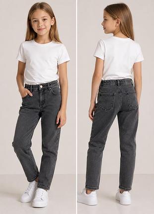 Чорні джинси h&m на дівчинку 9-10 років 134-140