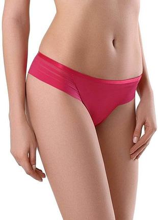 Трусы женские conte sport glam rp6028 заниженные танга xs (90), брусника