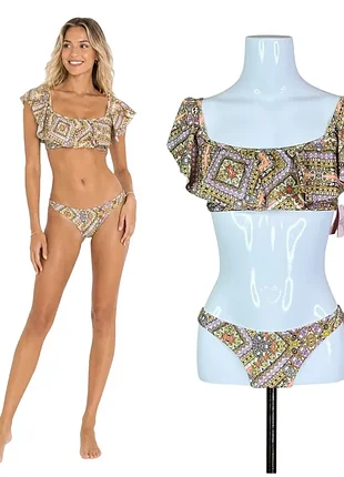 Новий купальник victoria’s secret роздільний з воланами