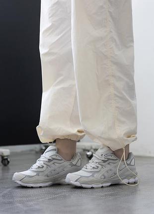 Asics gel-nyc beige grey