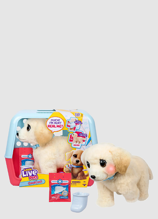 Little live pets интерактивный щенок лабрадор ой болит ouchies cooper the retriever