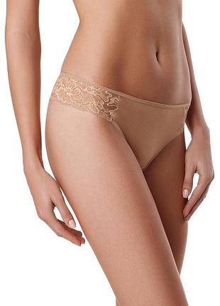 Труси жіночі conte sensuelle rp6020 танга xl (106), тілесний