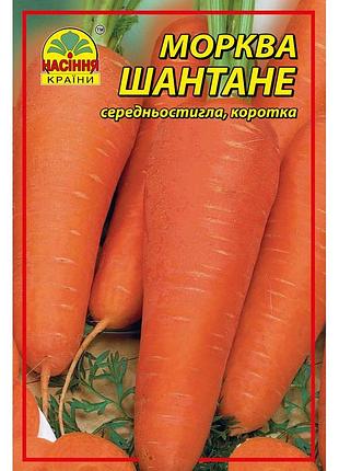 Насіння моркви шантане 3 г (насіння країни)