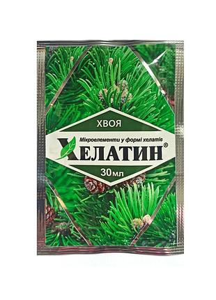 Удобрение хелатин хвоя 30 мл