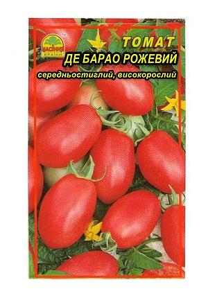 Семена томата де-барао розовый 30 шт. (насіння країни)