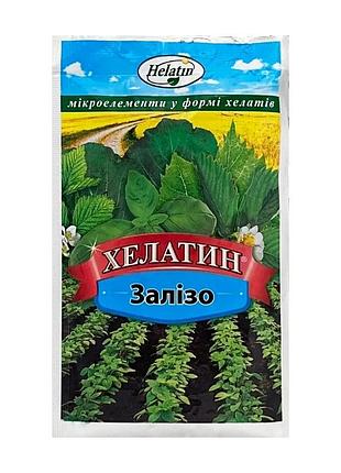 Минеральное удобрение хелатин железо 50 мл