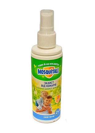 Спрей від комарів для дітей mosquitall 100 мл