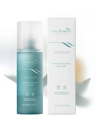 Solenium двофазний захисний та розгладжуючий флюїд для волосся