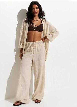 Шикарные трендовые летние брюки zara