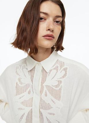 Неймовірна сорочка з вишивкою h&m