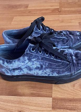 Vans old skool оксамитові