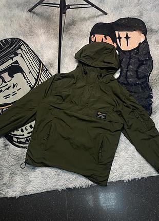 Анорак alpha industries чоловічий, розмір l, хакі