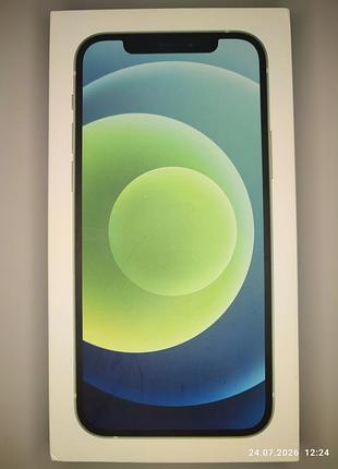 Коробка apple iphone 12, green 256gb, a2172 mgfk3ll/a