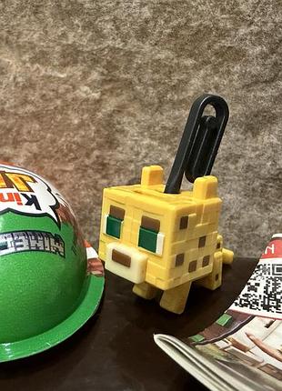 Kinder joy minecraft оцелот фигурка