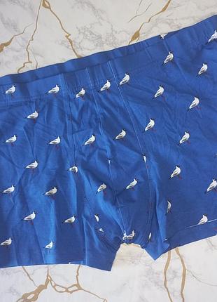 Труси боксери 52-54 xl бавовна h&m
