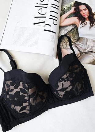 Черный кружевной бюстгальтер intimissimi 🖤