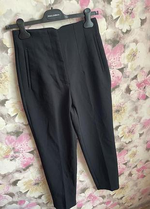 Брюки zara висока посадка р.s