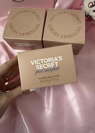 Скраб для тіла vanilla orchid sandalwood victoria's secret whipped body scrub 216g