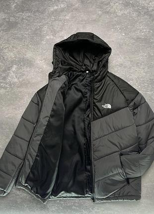 Куртка чоловіча демісезонна the north face весняна осіння спортивна вітрівка тнф сіра l