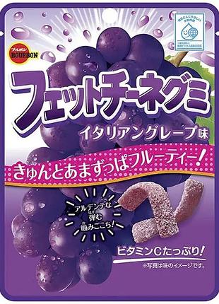 Bourbon fettuccine gummy grape желейки со вкусом винограда, 50 г