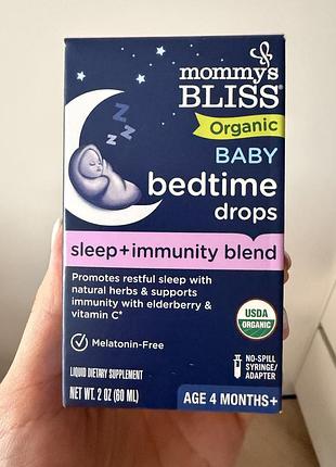 Mommy's bliss organic baby bedtime drops