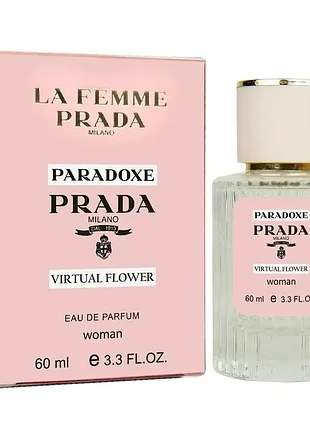 Парфумована вода для жінок prada paradoxe virtual flower, 60 мл