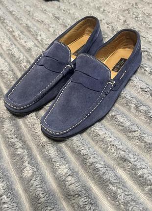 Замшеві мокасини / лофери corneliani id