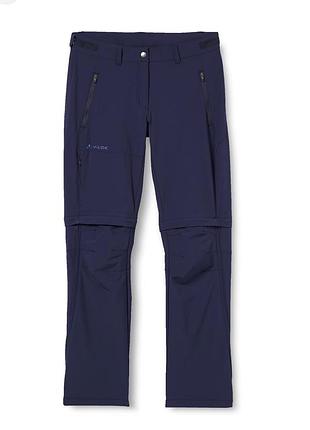 Туристичні жіночі штани farley stretch zo t-zip ii - outdoor trousers - dark sea