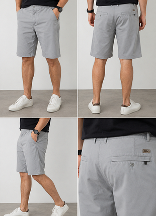 Шорты puma мужские светло-серые, хлопковые, casual, размер размер 52