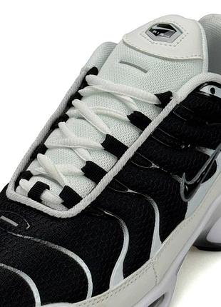Nike air max plus tn white black 6