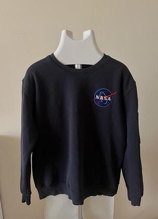 Світшот чоловічий alpha industries nasa