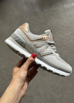 Кросівки new balance 574 неймовірно зручні, легкі.  матеріал натуральна замша, топ якість, розмір 36-22,5 см