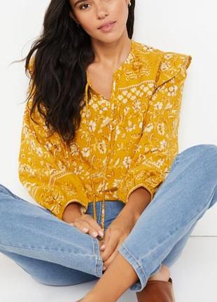 Шикарна блуза батал rayon/ хлопок