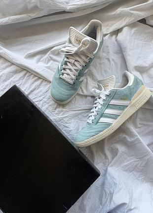 Чоловічі кросівки кеди adidas busenitz бірюзові