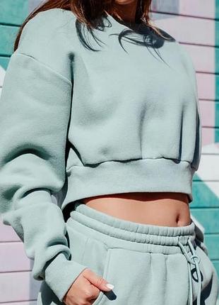 Теплий светр zara💚