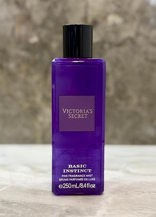 Парфумований спрей / міст люксової серії victoria's secret basic instinct fine fragrance mist