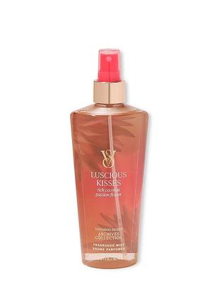Парфумований міст для тіла luscious kisses fragrance mist 250 мл оригінал victoria's secret