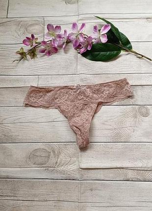 Женские кружевные трусики бразильяны intimissimi