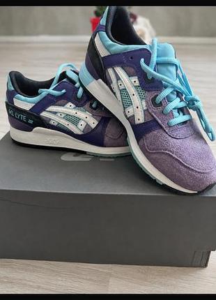 Asics gel lyte iii оригінал, замшеві кросівки