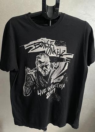 Оригінальна футболка böhse onkelz “live in austria 2019” – розмір l