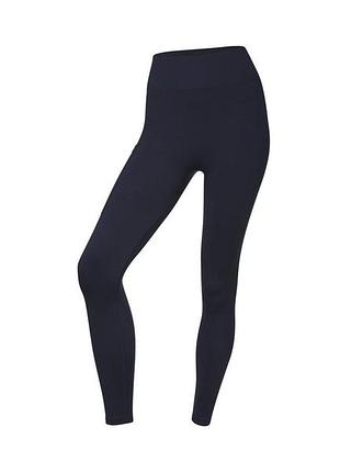 Спортивные леггинсы бесшовные для женщины crivit lycra® 470259 l темно-синий