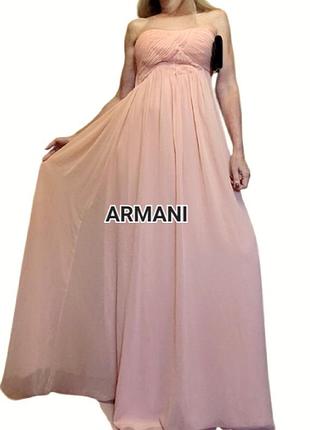 Вечернее платье длинное armani